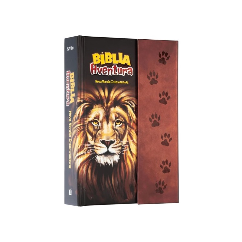 Bíblia Aventura | NVI | Leitura Perfeita | Capa Dura Leão com Iman Bíblia Aventura | NVI | Leitura Perfeita | Capa Dura Leão com Iman